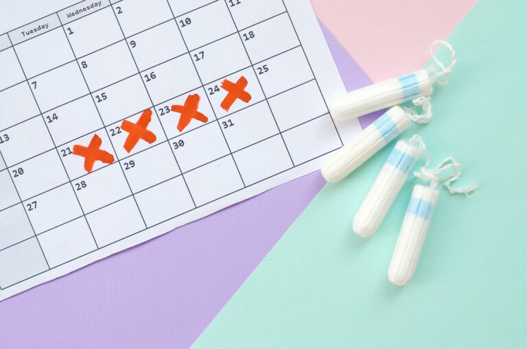 Calendário menstrual