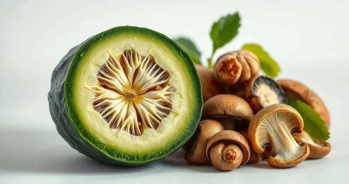 Abacate e cogumelos fontes de B5