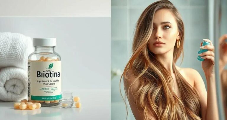 Biotina para cabelo crescer