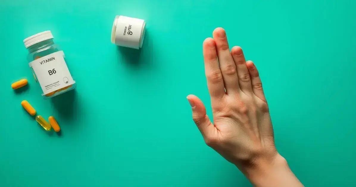Excesso de vitamina B6
