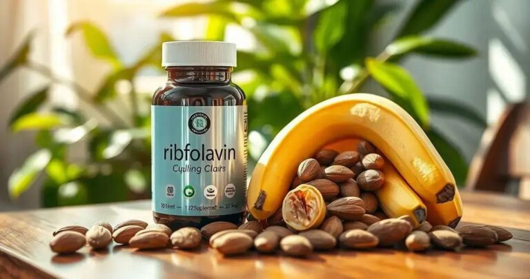 Riboflavina pele e olhos