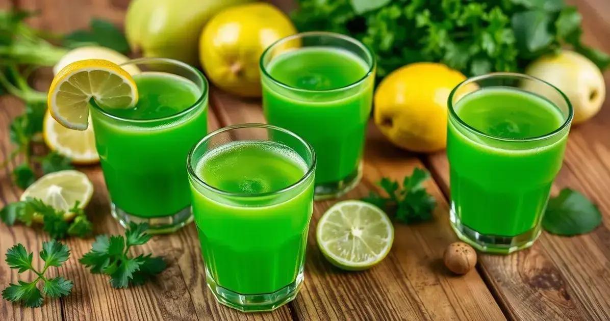 sucos verdes funcionam para emagrecer
