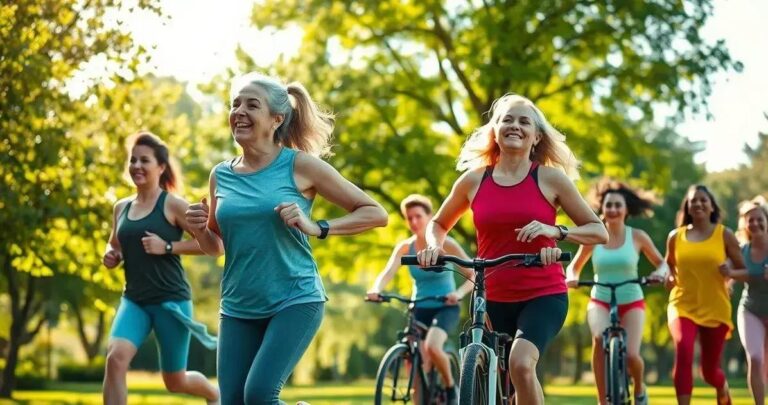 tipos de exercícios aeróbicos