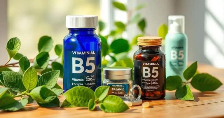 Vitamina B5 acne