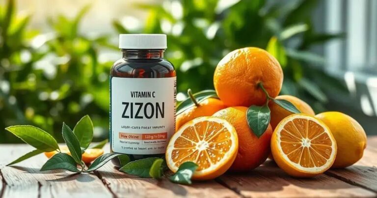 Vitamina C e zinco imunidade