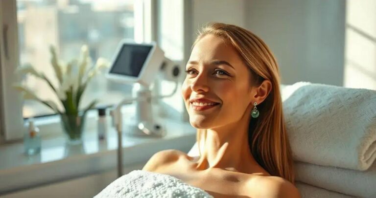 Benefícios peeling de diamante