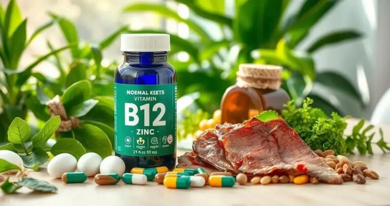 deficiência de vitamina b12 e zinco