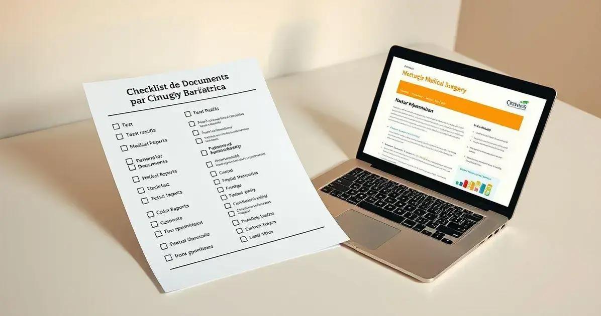 documentos para bariátrica