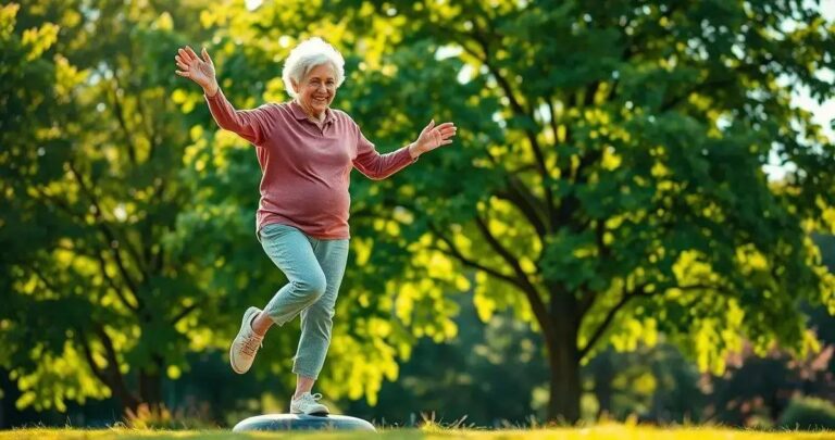 exercícios de equilíbrio para idosos