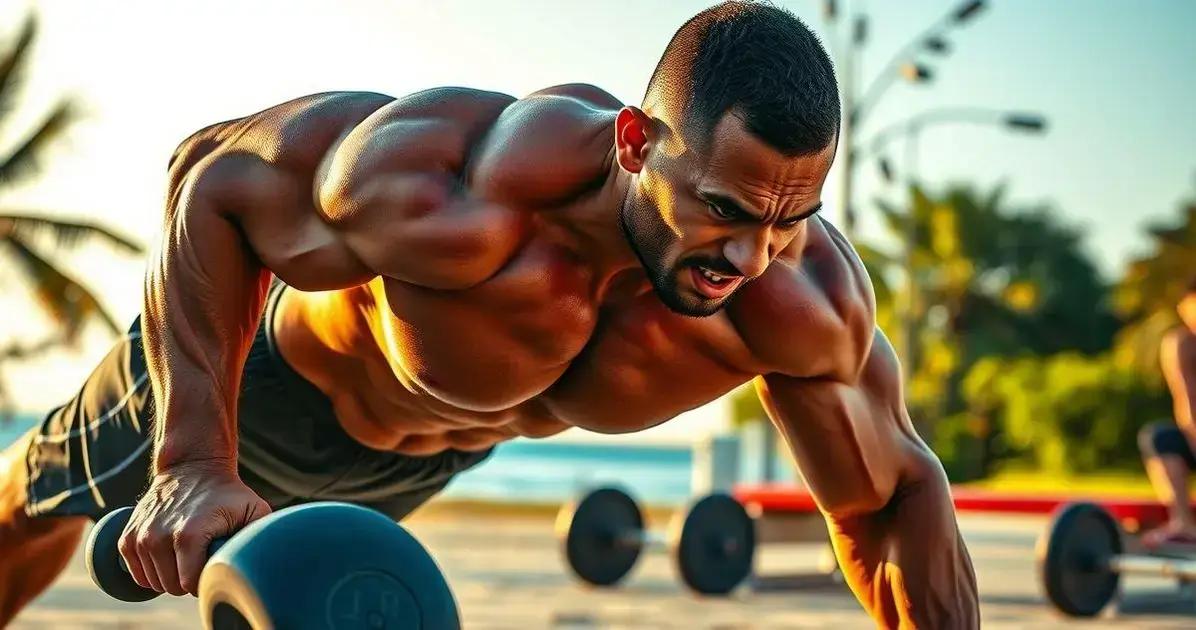 exercícios de força para definição muscular