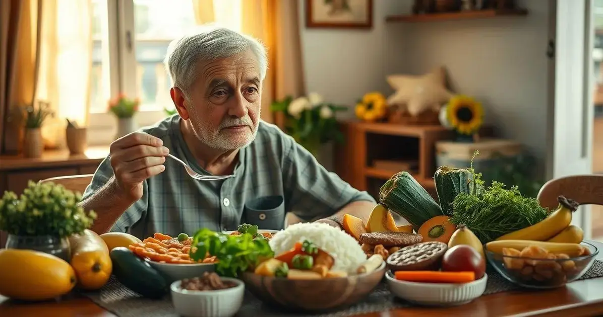 alimentação para idosos