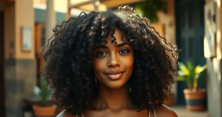 cabelo cacheado