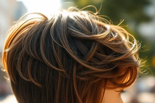 cabelo de adolescente