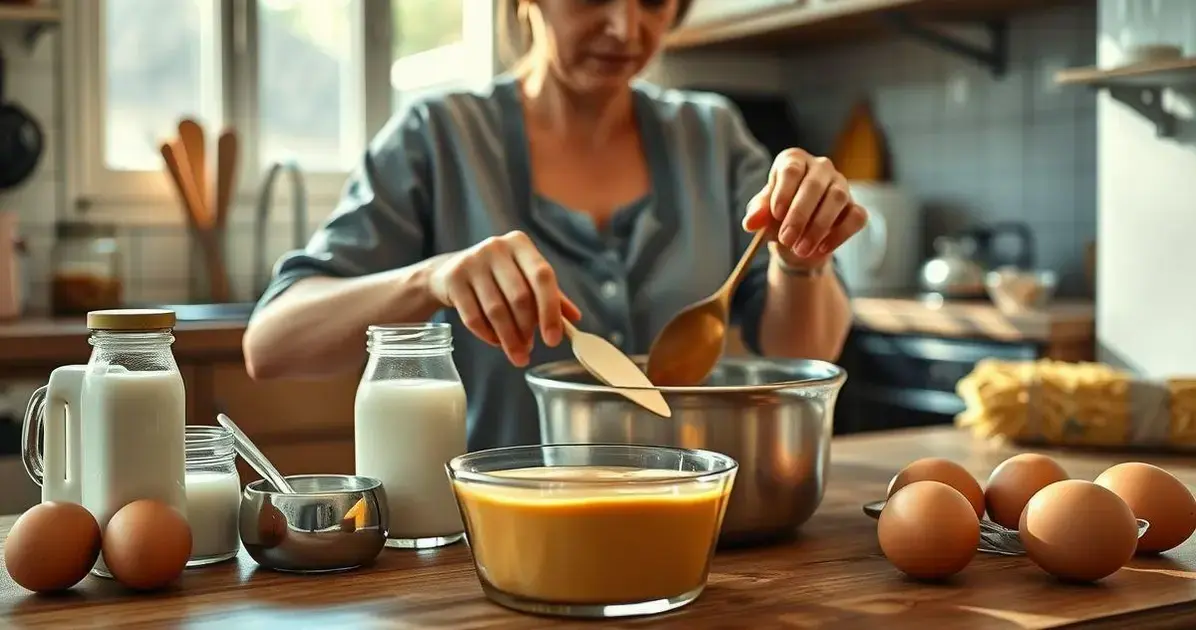 receita de pudim de leite