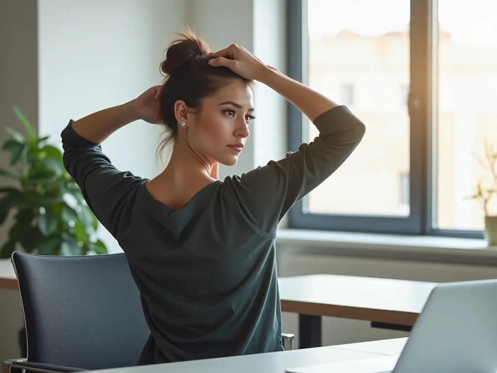 Alongamento de Trapézio: Alivie a Tensão e Melhore a Postura Alongamento de Trapézio: Alivie a Tensão e Melhore a Postura