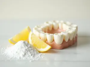 Clarear Dentes com Bicarbonato e Limão: Riscos e Cuidados