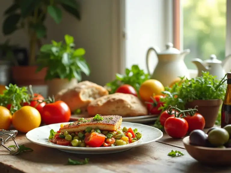 Cozinha Mediterrânea: Sabores Frescos e Saúde na Sua Mesa