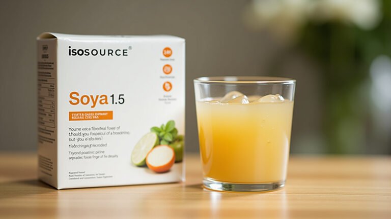 Isosource Soya 1.5 pronto para consumo oral.