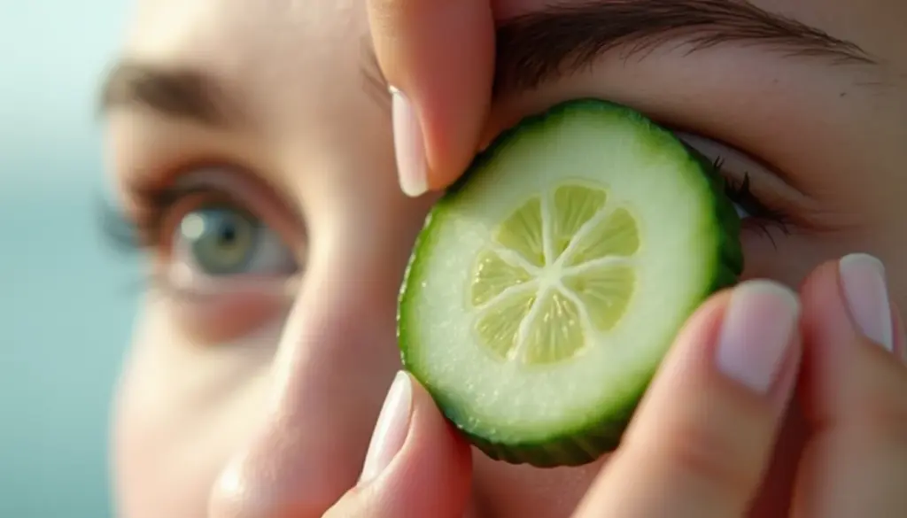 Olheiras Escuras? Pepino Revela o Segredo!