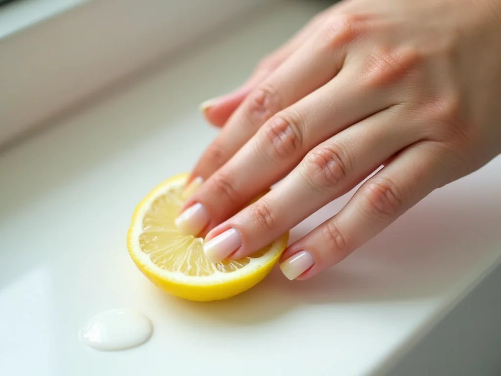 Unhas Amareladas? Clareie com Limão e Água Oxigenada! Unhas Amareladas? Clareie com Limão e Água Oxigenada!