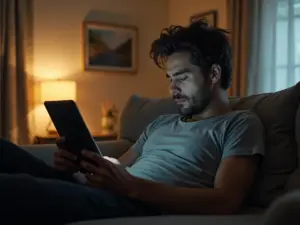 Postura ao Usar Tablet: O Erro Comum que Causa Dor