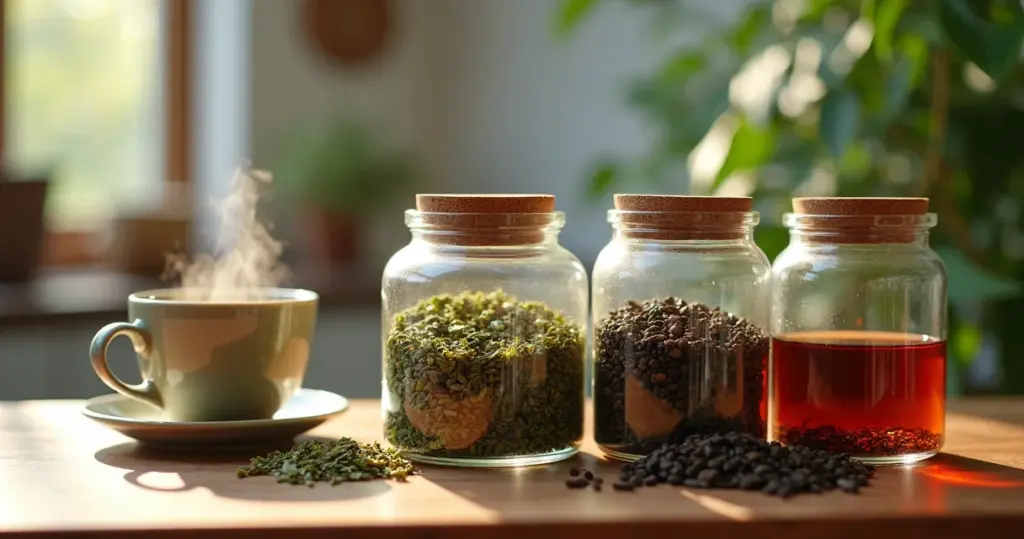 Tipos de chá: Escolha o seu para energia, calma ou digestão