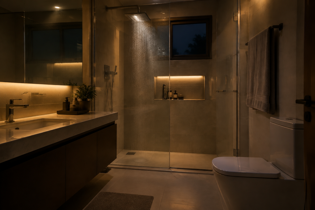 Banho com pouca luz pode relaxar, mas não trata insônia