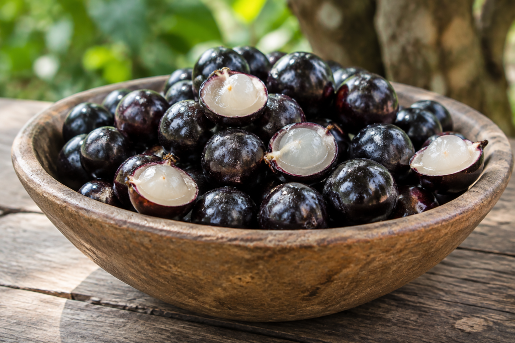 Casca de jabuticaba reúne fibras e antioxidantes, diz nutricionista Casca de jabuticaba reúne fibras e antioxidantes, diz nutricionista