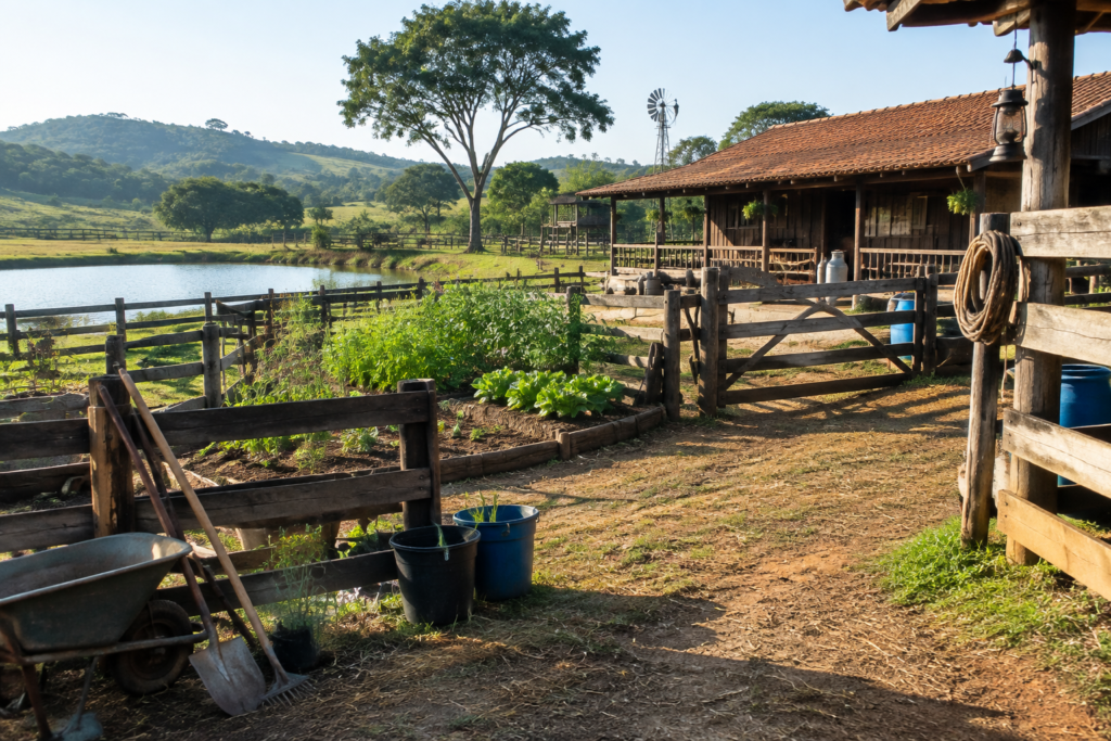 Darlin Ferrattry distribui tarefas em A Fazenda 18 e mira Giovanna Gold