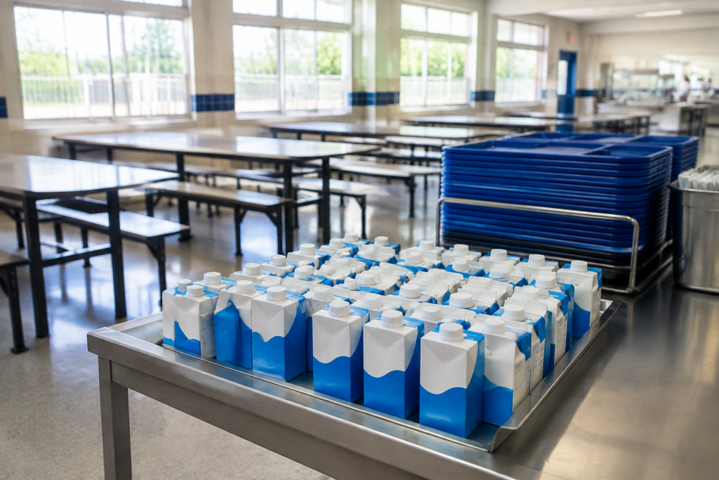 O especialista citou a distribuição de leite nas escolas como exemplo de redução de desperdício.
