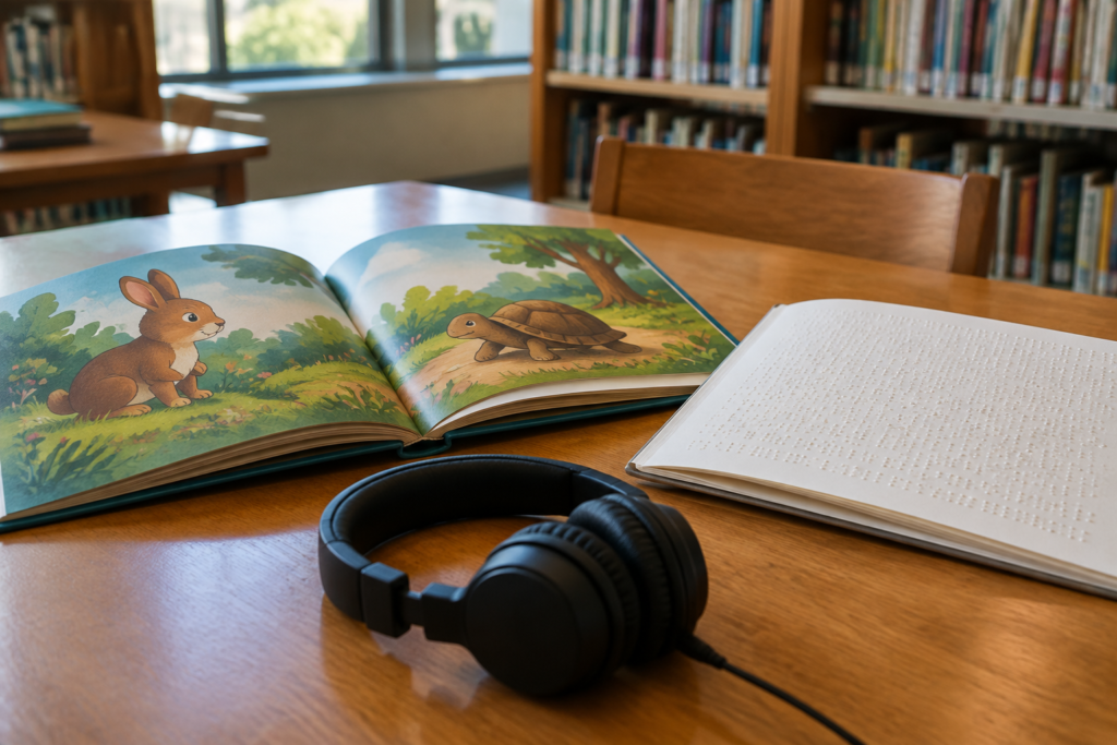 A obra foi apresentada em edição em Braille e audiobook.