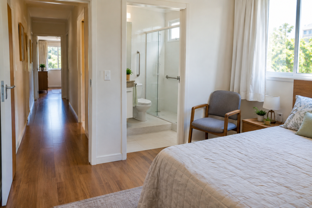 Sete ajustes em casa podem facilitar os cuidados com mobilidade reduzida Sete ajustes em casa podem facilitar os cuidados com mobilidade reduzida