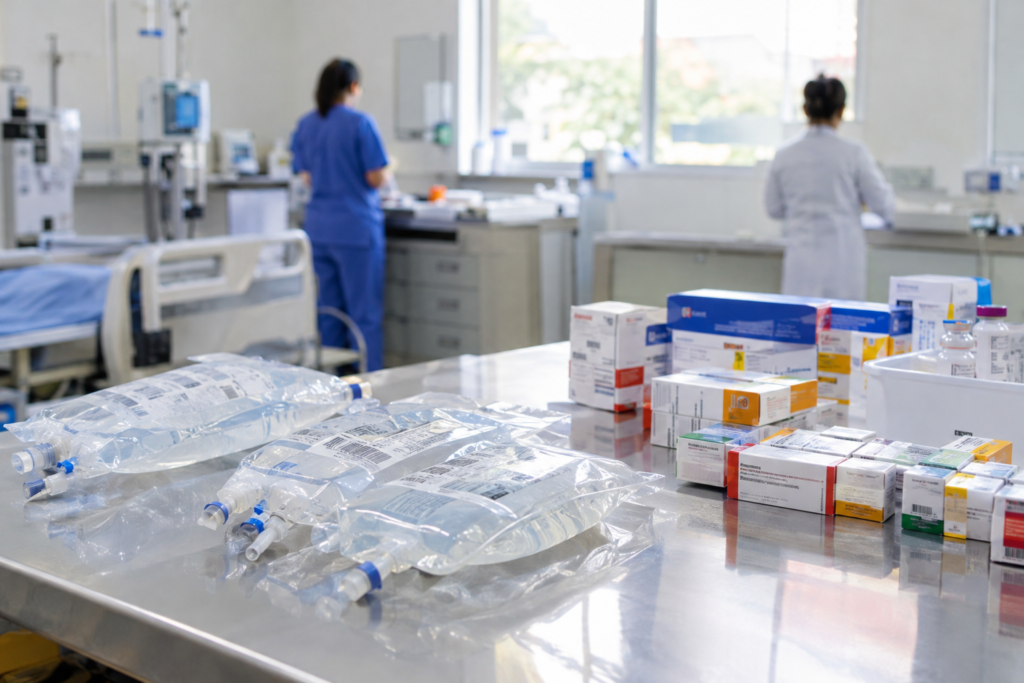 Medicamentos recolhidos pela Anvisa: Simbeva, Abevmy e Ringer com Lactato